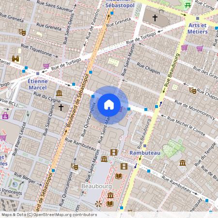 183 Rue Saint-Martin, 75003 Paris