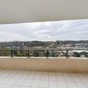 Lyon 9ème : Vue Saône T4 avec terrasse, balcon et garage double - Photo 3