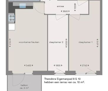 Te huur: Appartement Theodora Eigemanpad in Delft - Photo 2