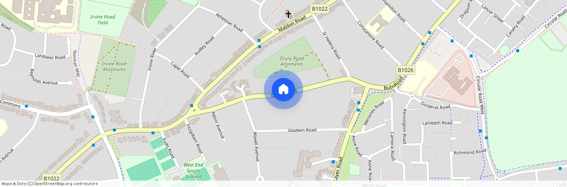 Drury Road, Colchester, Essex, CO2