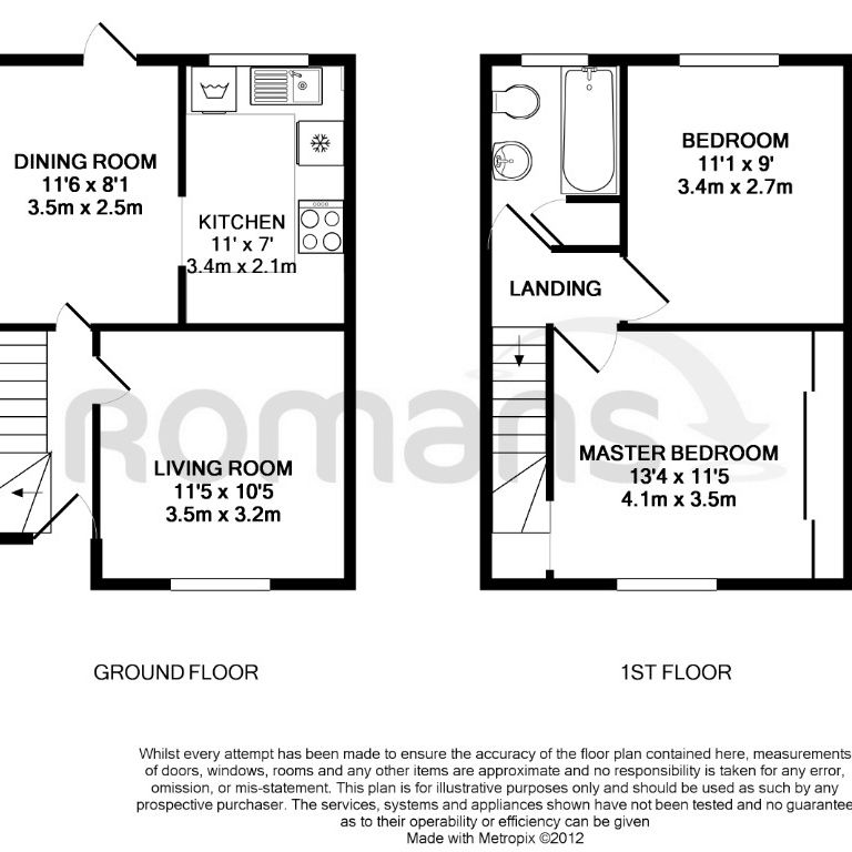 2 bedroom house to rent - Photo 1