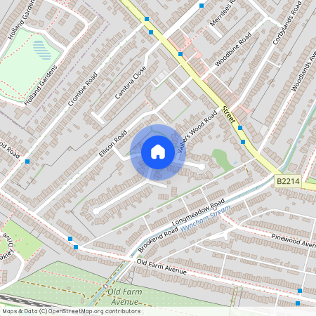 Valliers Wood Road, Sidcup DA15