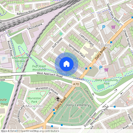 Gf4, 12 Downfield Place, Dalry, Edinburgh