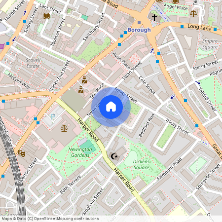 Trinity Church Square, Southwark, London, SE1