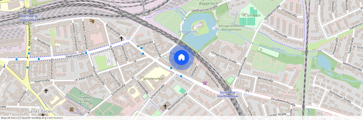 Gottfriedstraße 10, 90478 Nürnberg (Mittelfr) - Südstadt