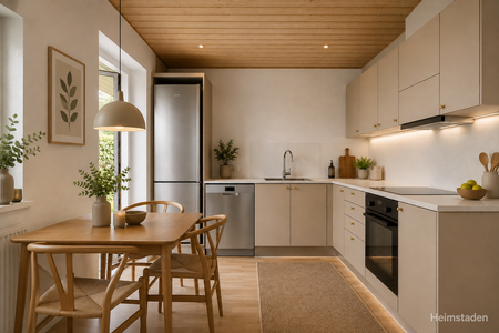 Nyrenoveret rækkehus til leje i Hammerum – Moderne bolig med plads til hele familien - Photo 4