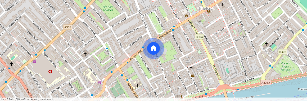 The Courtyard, Smith Street, Chelsea, London