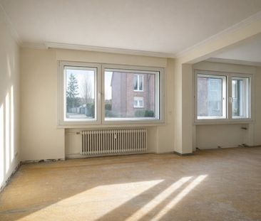 Bockumer Platz! Schöne Erdgeschosswohnung mit großer Terrasse, eige... - Foto 1