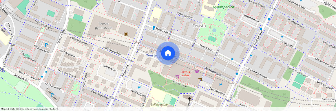 Tenstagången, Spånga