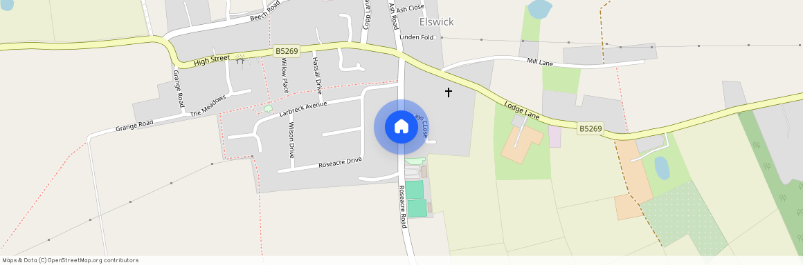 Roseacre Road, Elswick, Preston, Lancashire, PR4