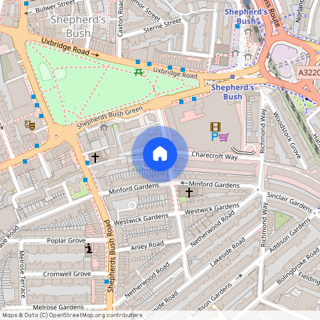 Shepherds Bush Green, London, W12