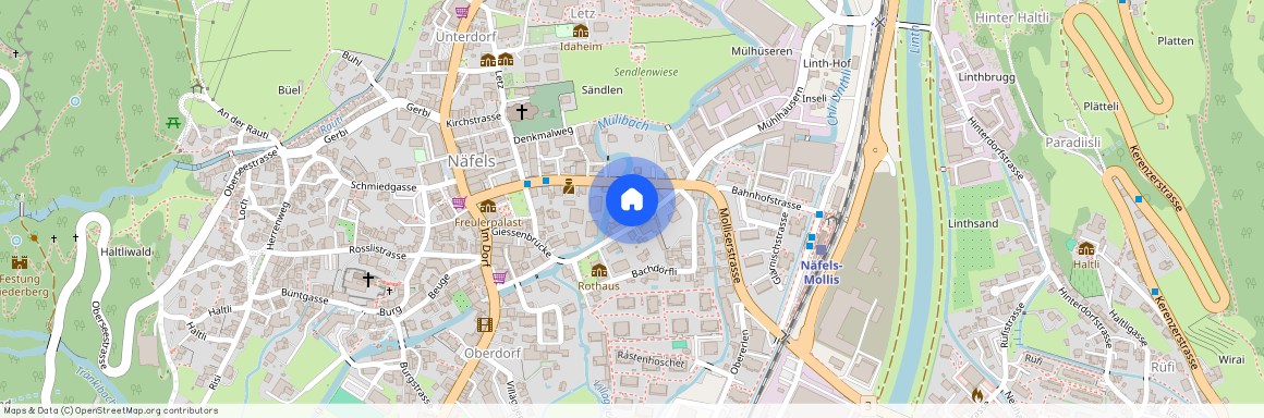 Alte Bahnhofstrasse, 5, 8752, Näfels