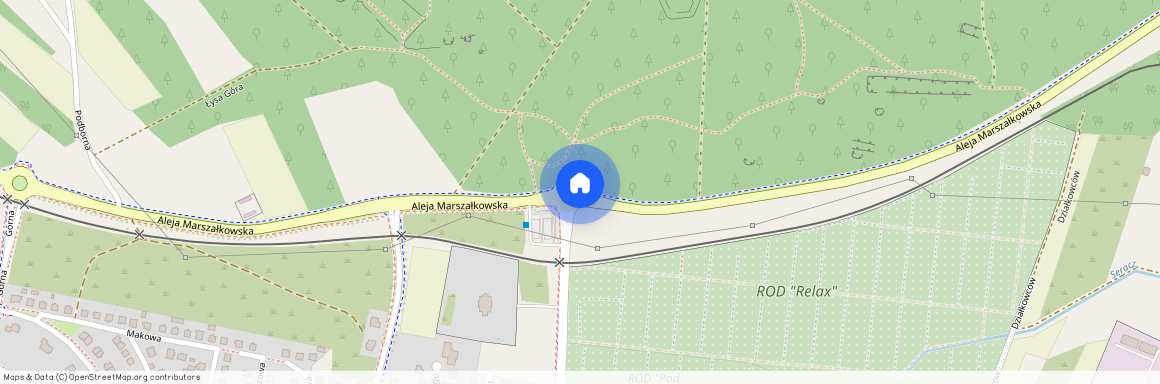 al. Aleja Marszałkowska, Mława, mławski, mazowieckie