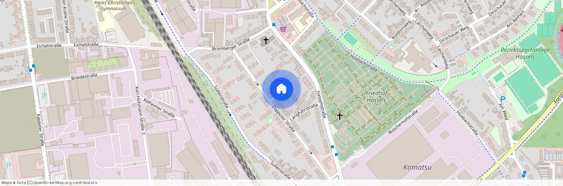 Zoppoter Str. 25, 40599 Düsseldorf OT Hassels