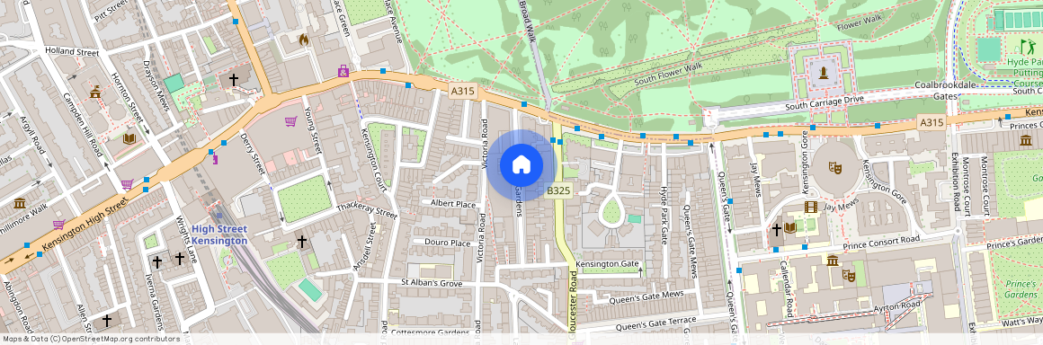 Kensington, Fordham Court, De Vere Gardens, W8 5AP, London