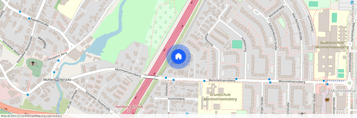 Mümmelmannsberg 43 e, 22115 Hamburg / Kirchsteinbek