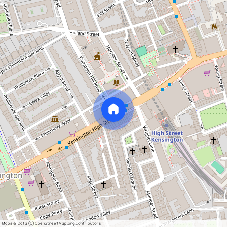 Kensington High Street, Kensington, W8