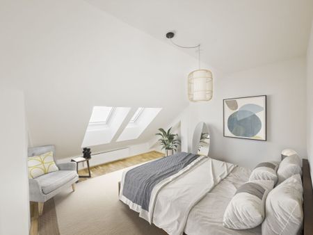 Dachgeschosswohnung mit Terrasse nahe dem Augarten - Provisionsfrei! - Photo 2