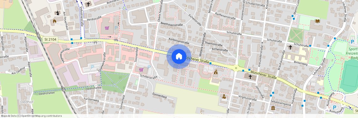 Münchenerstrasse 25D, 83395 Freilassing