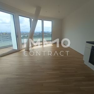 2-Zimmer-Wohntraum mit direktem Donaublick - Luxuriöses Wohnen im Tower! - Photo 2