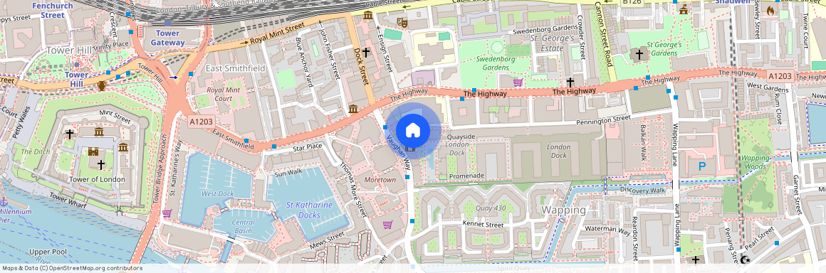 Vaughan Way, E1W, London