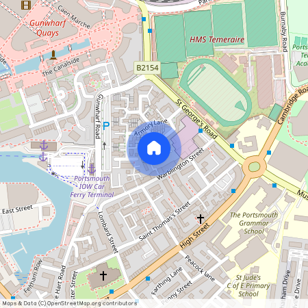 6 Grays Court, 11 Somerset Road, PO1 2PN