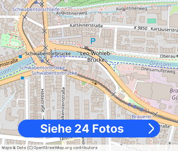 3-Zimmer-Maisonette mit großer Dachterrasse – Stadtleben und Schwar... - Foto 1