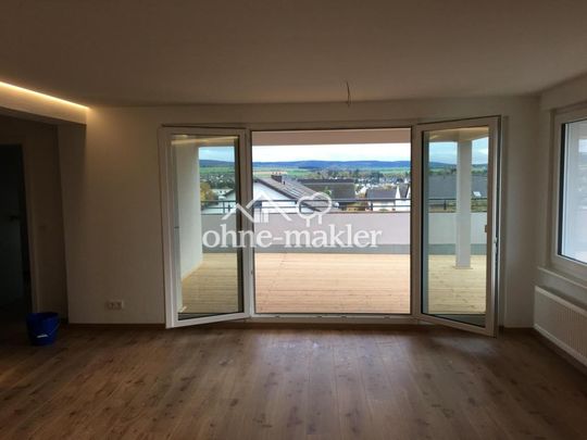 5 ZKB Penthouse-Wohnung mit EBK, Garage + großer Dachterrasse ab 1.5.2026 zu vermieten - Photo 1