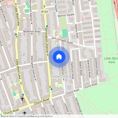 Lawrence Avenue, Manor, E12