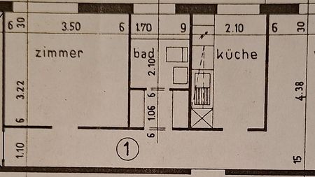 2 Zimmer, 52 m², Untergeschoss - Foto 4