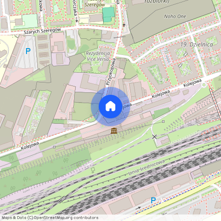 ul. Kolejowa, Czyste, Wola, Warszawa, mazowieckie