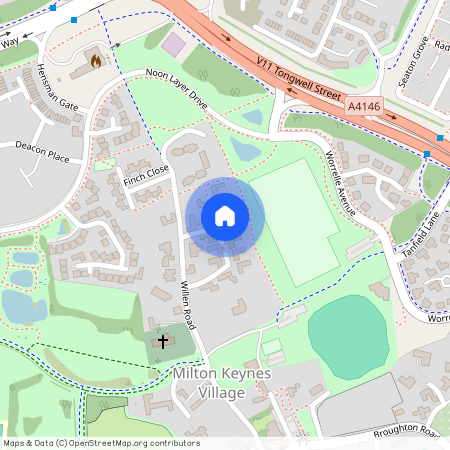 Little Hame, Milton Keynes Village, Milton Keynes, Buckinghamshire, MK10