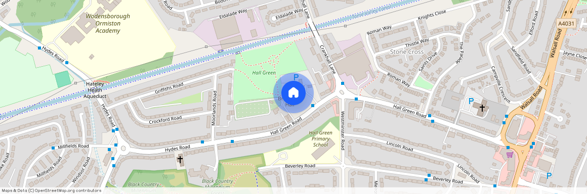 Hall Green Road, West Bromwich, West Midlands, B71