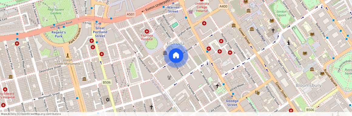 Maple Street, W1T, London