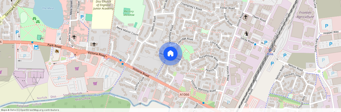 Wordsworth Road, Diss