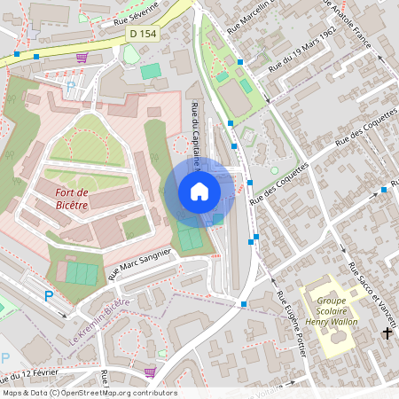 Rue du Capitaine Morinet, Francja, Le Kremlin-Bicêtre