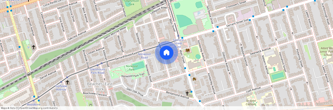 43 Enderby Road #Upper, Toronto, East End-Danforth