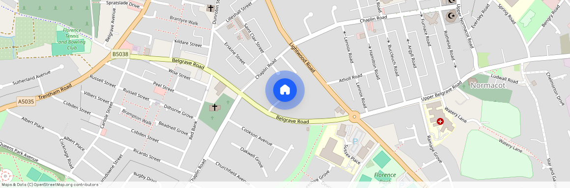 Belgrave Crescent, Dresden, Stoke-On-Trent, Staffordshire, ST3 4NN