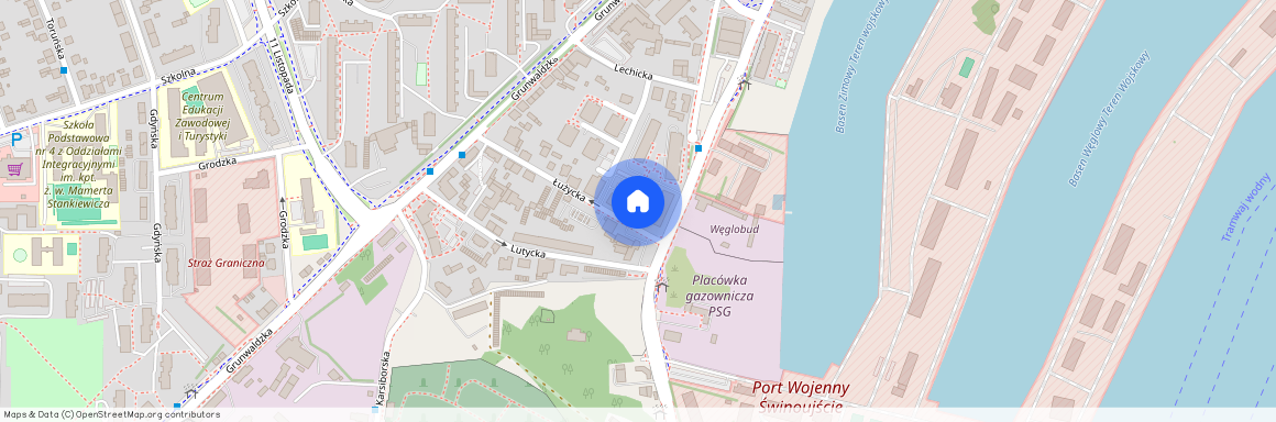 Łużycka 13, Świnoujście, zachodniopomorskie