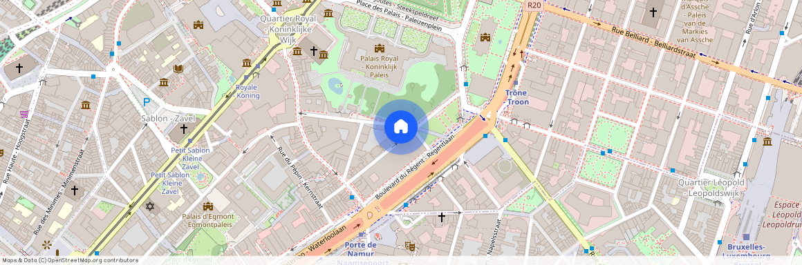 Rue de la Pépinière 40, 1000 Bruxelles