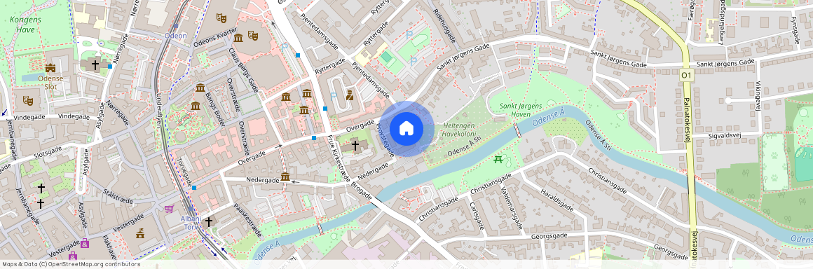 Overgade 61F, 1. th., 5000 Odense C