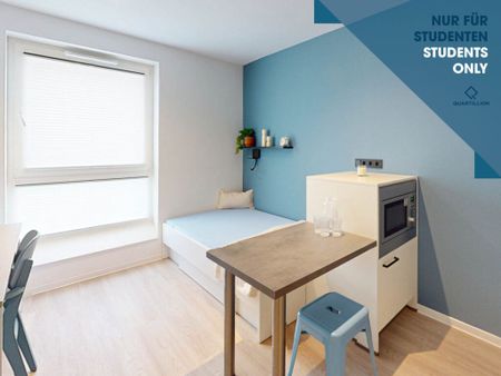 Modern möbliertes Studentenapartment im Quartillion – zentral im Rheingauviertel - Photo 2