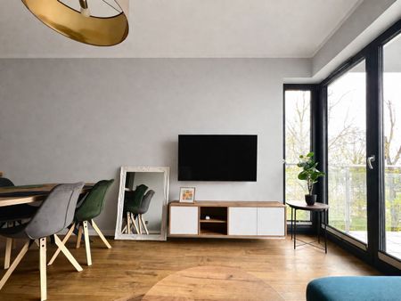 2-pokojowe mieszkanie z balkonem i miejscem post. 50 m² - Photo 2