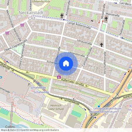 Eichendorffstraße, 68167 Baden-Württemberg - Mannheim