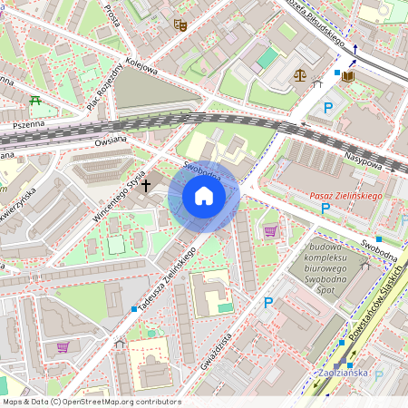 ul. Swobodna, Powstańców Śląskich, Krzyki, Wrocław, dolnośląskie
