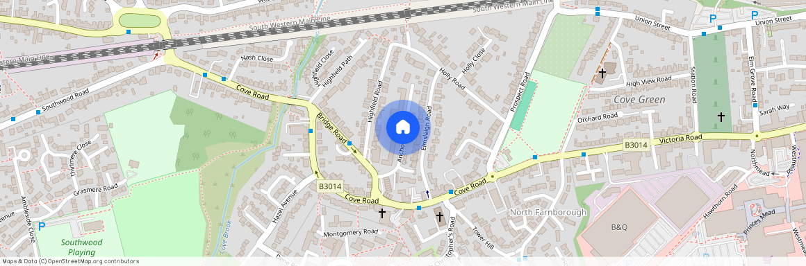 Anchor Meadow, Farnborough, GU14