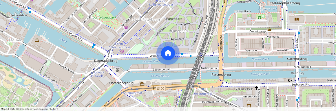 Oostelijke Eilanden/Kadijken, 1018 AM, Cruquiuskade, Amsterdam