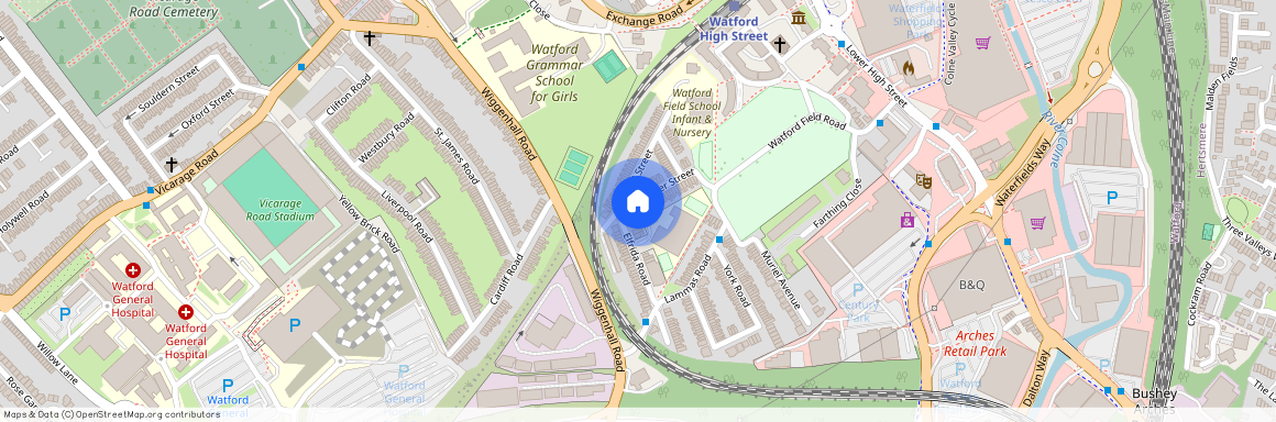 Tucker Street, Watford, WD18