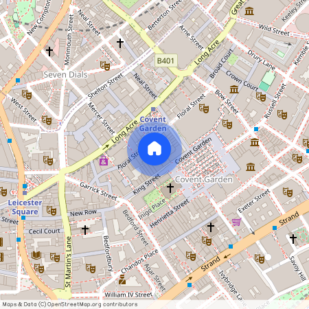 King Street, Covent Garden, WC2E