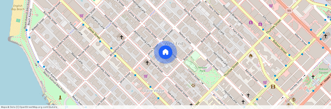 1250 Comox Street, Unit #205, V6E 1K8, Downtown Vancouver